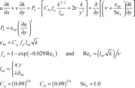 summary of one-eqn model