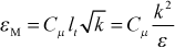 eddy diffusivity for momentum