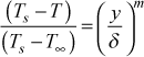 power law profile